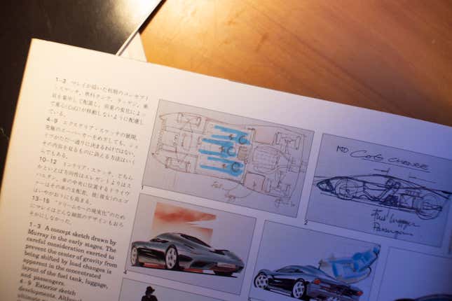 Image for article titled Here's An Early Sketch Of The McLaren F1 I'd Never Seen Before