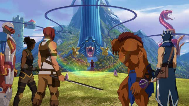 The classic Eternia playset makes its animated debut.