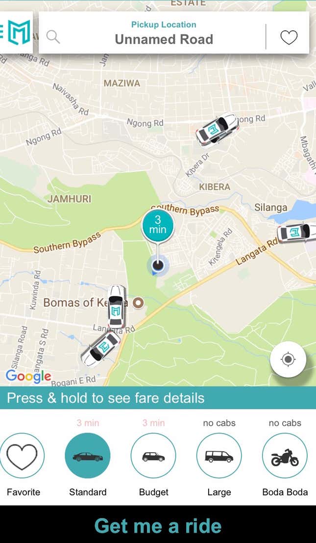Mondo Ride service