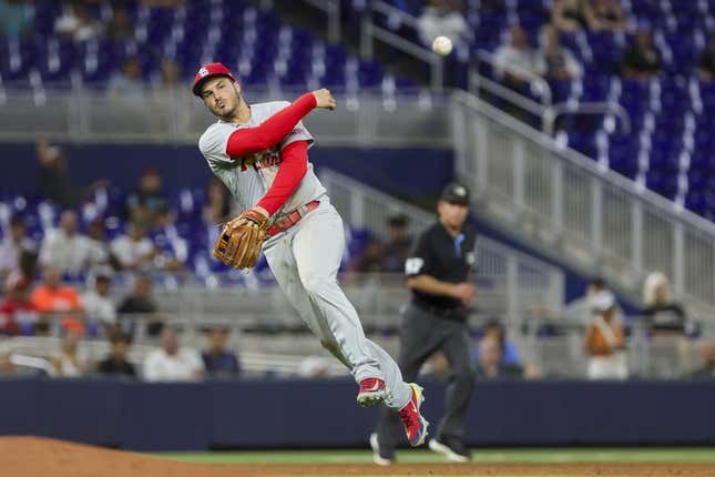 Dylan Carlson belts 2 HRs as Cardinals club Nationals - Field Level Media -  Professional sports content solutions