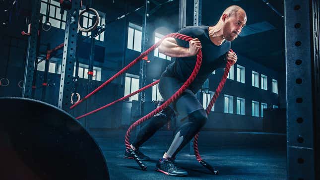 exercising with functional ropes