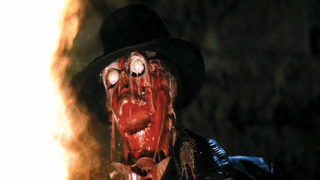 Melting Face Raiders of the Lost Ark