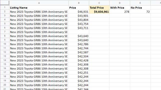 This is my life now. I was a business major in college, and am now cursed to do Excel forever.