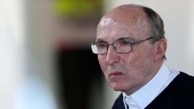 Image for article titled F1 Team Founder Sir Frank Williams Dies At Age 79