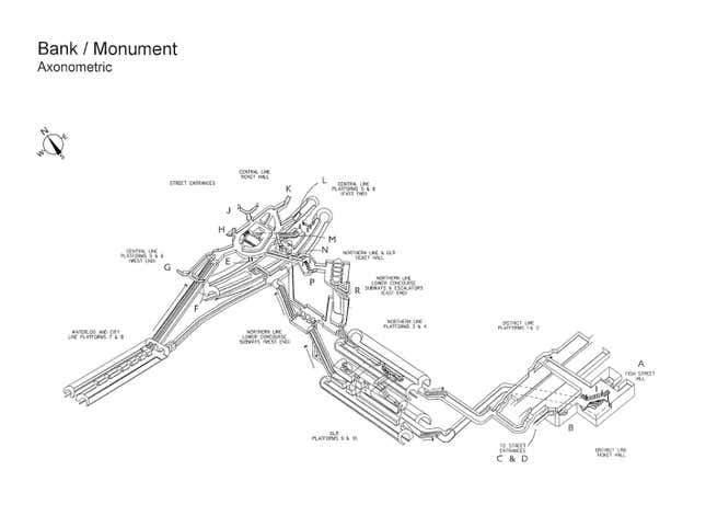 Bank-Monument station.