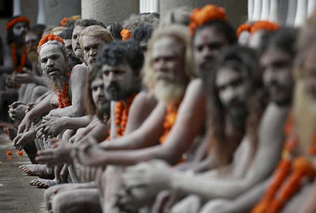 Kumbh Mela Stunning Photos Of Indias Festival Of Naked Saints