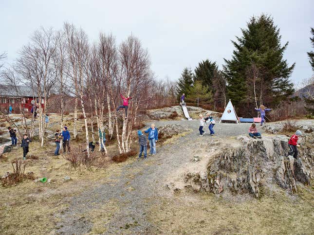 Image for article titled Photos: How school playgrounds look around the world