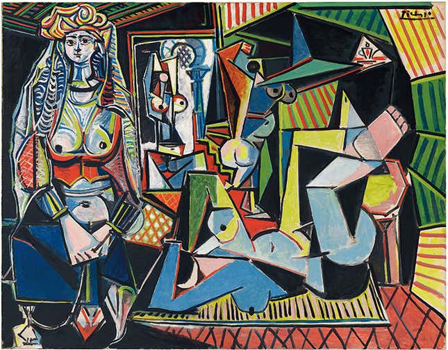 Image for article titled This $179 million Picasso is now the most expensive painting ever sold at auction