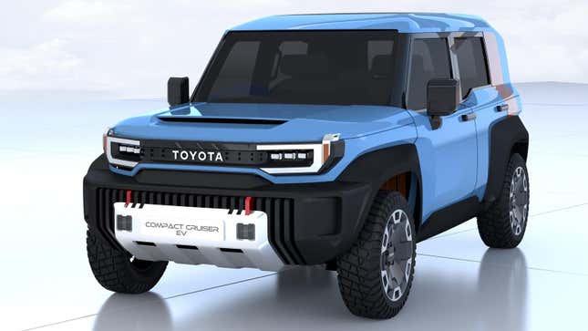 Image for article titled Toyota&#39;s President Just Revealed This Epic Electric Off-Road SUV And Now I&#39;m Obsessed
