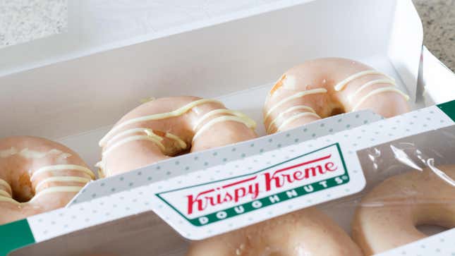 Krispy Kreme甜甜圈盒