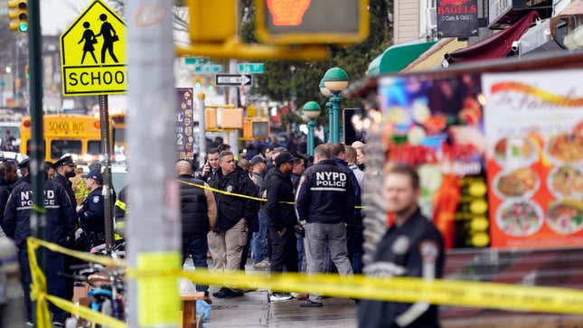 Image for article titled 16 Wounded In Brooklyn Subway Shooting, &#39;Undetonated Devices&#39; Found In Station (UPDATING)