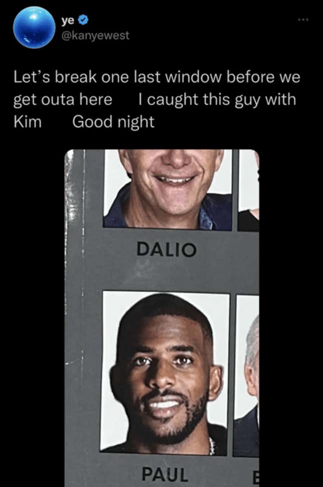 Image for article titled Kanye West’s Twitter Account Suspended After He Continues To Be the Worst