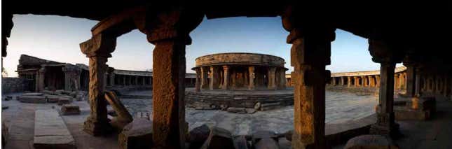 Chausath Yogini Temple, Mitawali: This magnificent circular structure, with a radius of 18.5 m, was discovered at Mitawali, near Gwalior, and dates back to the 8th century. The temple is dedicated to the collectively worshipped chaunsath (64) yoginis (female divinities): the fierce, bloodthirsty female assistants of Shakti, a form of Devi or the Great Goddess. A female counterpart, counterbalance, and equal of the Hindu god Shiva, Shakti is power and manifests herself in several forms, from the sublime to the terrifying. The yoginis are engraved on the temple’s circular inner wall and its 64 rooms, each of which enshrines a lingam, Shiva’s phallic symbol.