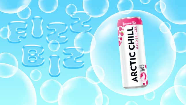 Arctic Chill hard seltzer crafted with Polar Seltzer 