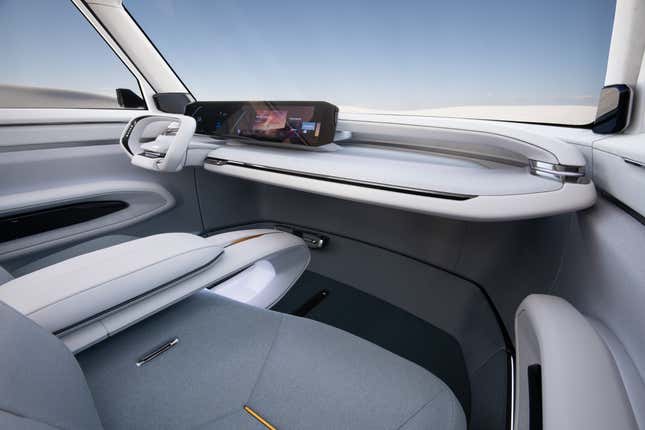 Image for article titled The Kia EV9 Concept Is All About Aero And, Sadly, A Yoke