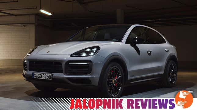 Image for article titled The 2023 Porsche Cayenne GTS Coupe Reminded My Dad Why He Loves Porsche