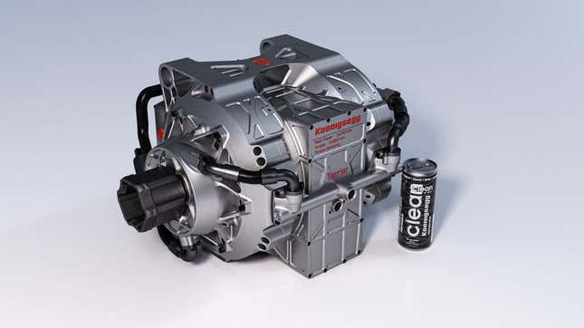 Image for article titled Koenigsegg's Tiny Electric Motor Is An Absolute Monster