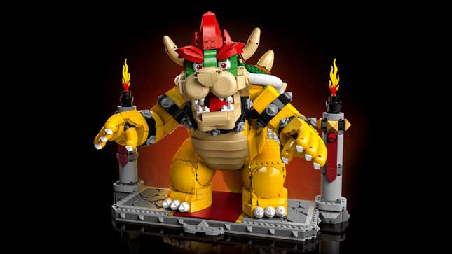 Lego's new Super Mario the Mighty Bowser set.