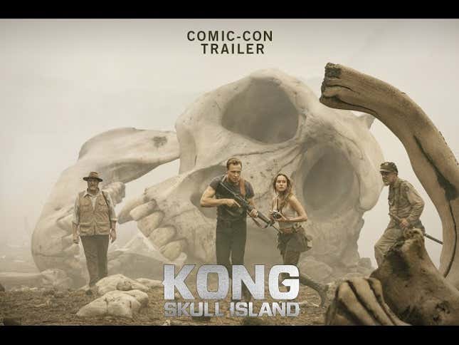 Everything’s bigger in the first <i>Kong: Skull Island </i>trailer