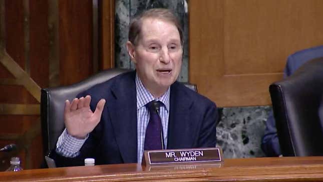 Senator Ron Wyden expresses concerns about the U.S. digital policy.