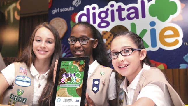 Image for article titled Girl Scout Cookie Sales Don’t Look Like They Used To