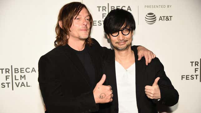 Image for article titled Norman Reedus&#39; digital piss is both a &quot;weapon&quot; and a &quot;key&quot; in Death Stranding