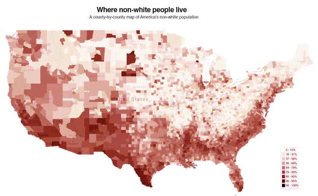 Data: US Census, JusticeMap.org