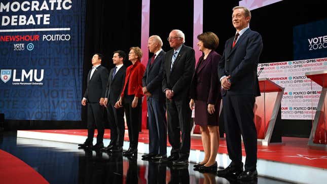 Image for article titled The Best and Worst Lines From Last Night&#39;s Democratic Presidential Debate