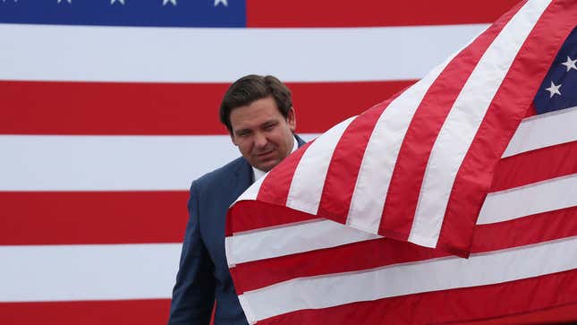 Image for article titled Florida Gov. Ron DeSantis Is Real Mad YouTube Took Down His Covid-19 Misinformation Circlejerk