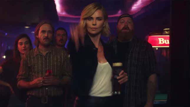 Image for article titled Concerned Charlize Theron Fans Raise Millions For What Must Be Serious Medical Bills After Seeing Actress In Budweiser Ad
