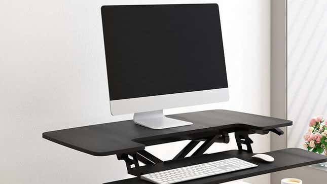 Flexispot Adjustable Standing Desk Converter | $130 | Newegg