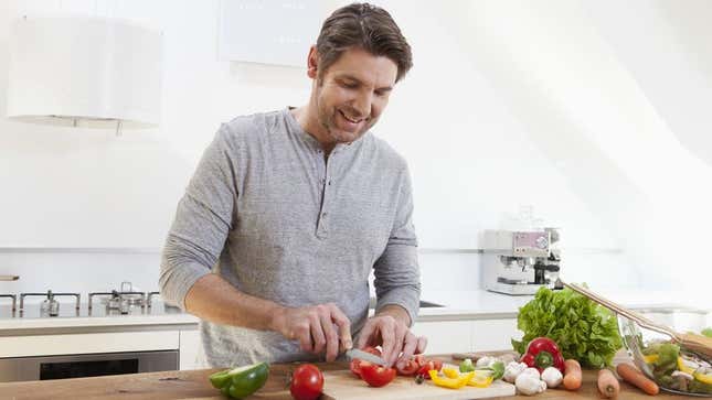 Image for article titled Man On Weird Fad Diet Where He Eats Flavorful Meals That Make Him Feel Good