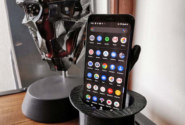 Imagen para el artículo titulado El Google Pixel 4 tiene dos serios problemas: demasiada IA y muy poca batería