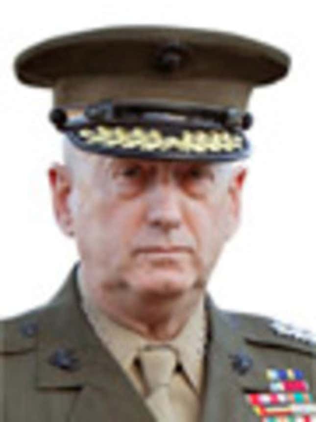 Gen. James N. Mattis
Head of U.S. Central Command