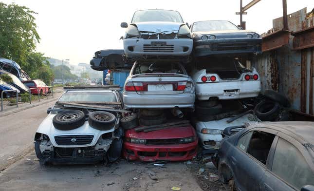 The Cars I Found Abandoned And Junked In Hong Kong Will Blow Your Mind