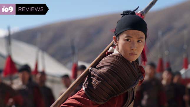 Liu Yifei as Hua Mulan.