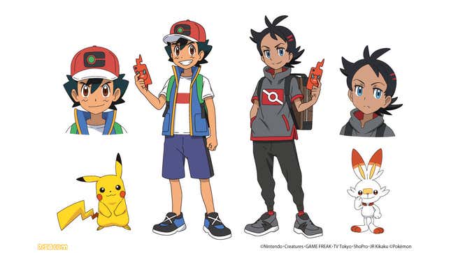 Image for article titled Pokémon Anime Stars A New Protagonist And Ash