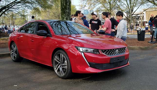 Image for article titled Peugeot Brought a Car Nobody&#39;s Seen In the USA to an Atlanta Meetup