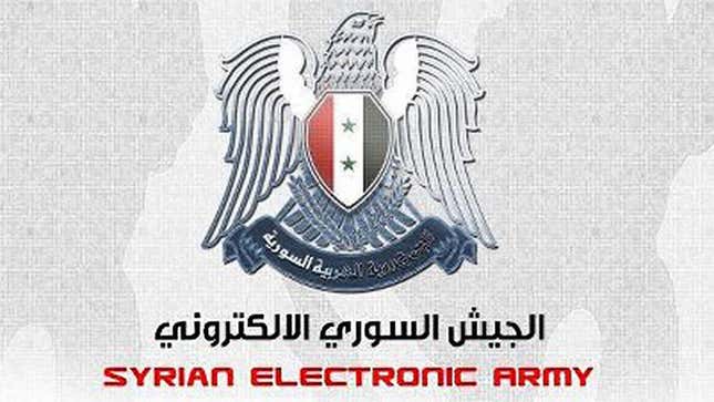 Image for article titled Syrian Electronic Army Has A Little Fun Before Inevitable Upcoming Deaths At Hands Of Rebels