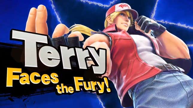 Image for article titled Fatal Fury&#39;s Terry Is Coming To Super Smash Bros.