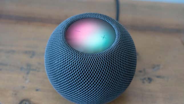 Image for article titled The HomePod Mini Has a Secret Sensor, but Apple's Smart Home Future Is Still Meh