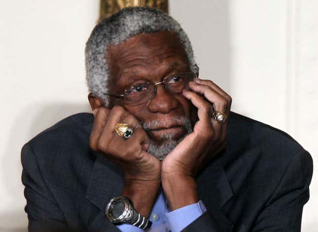 Image for article titled Bill Russell Tweets From the Afterlife to Remind Everyone That Yes, He Is Still Very Much Alive