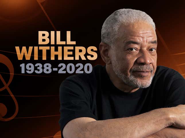 Image for article titled Ain&#39;t No Sunshine: Bill Withers Dead at 81