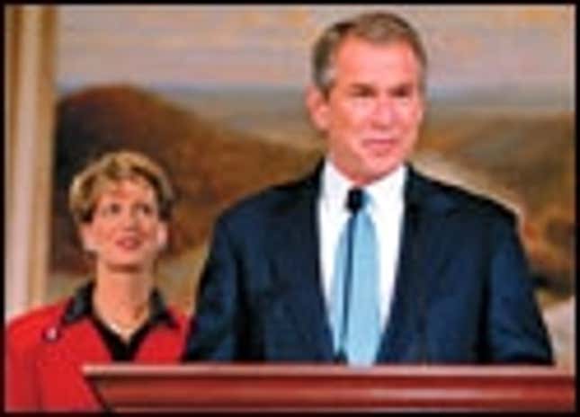 Image for article titled After Careful Consideration, Bush Recommends Oil Drilling