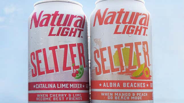 Image for article titled We thought Natty Light already was hard seltzer