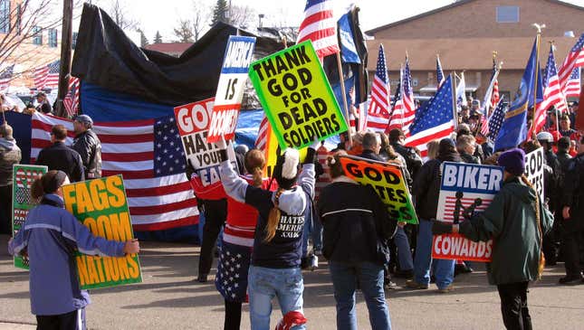 Image for article titled History Of The Westboro Baptist Church