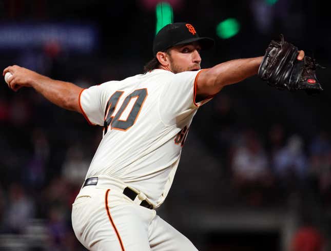 Image for article titled Professional Rodeo Cowboys Association Horrified To Learn Madison Bumgarner Risking Health As Baseball Pitcher