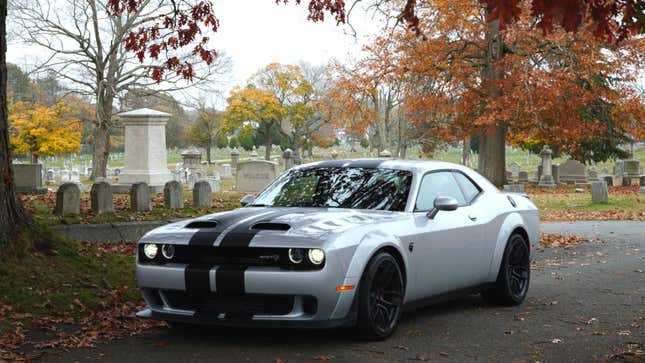 Image for article titled My Halloween Road Trip In A 797-HP Challenger Redeye Got Real Spooky