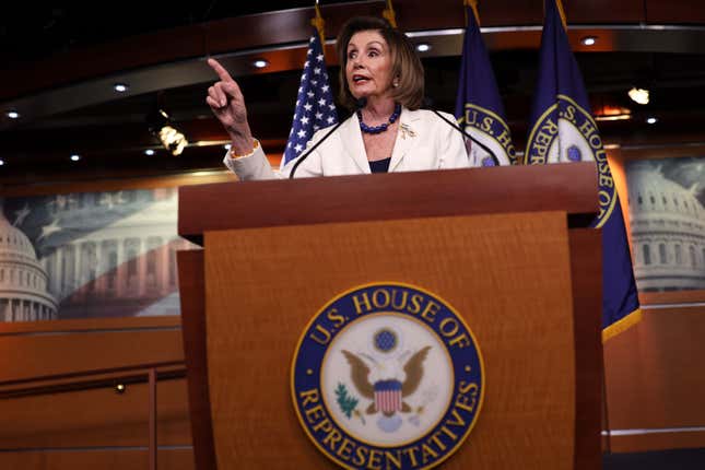 Image for article titled House Speaker Nancy Pelosi to Send Articles of Impeachment to the Senate