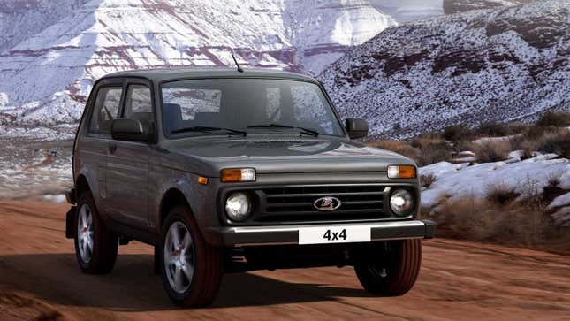 Image for article titled The Lada Niva Makes It Into Its Sixth Decade With Only Minor Changes